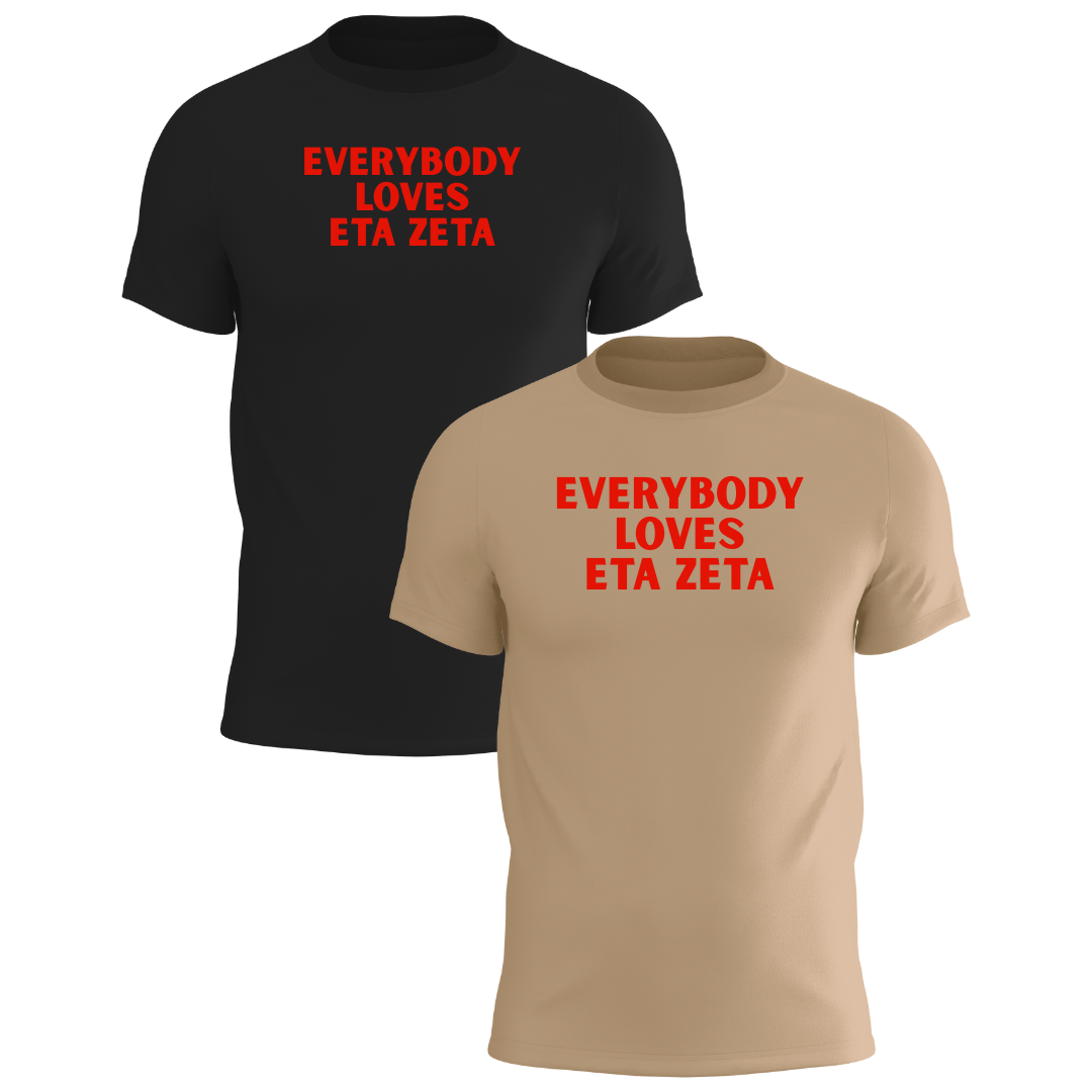 EVERYBODY LOVES HZ 55TH T-SHIRT - BLACK ONLY