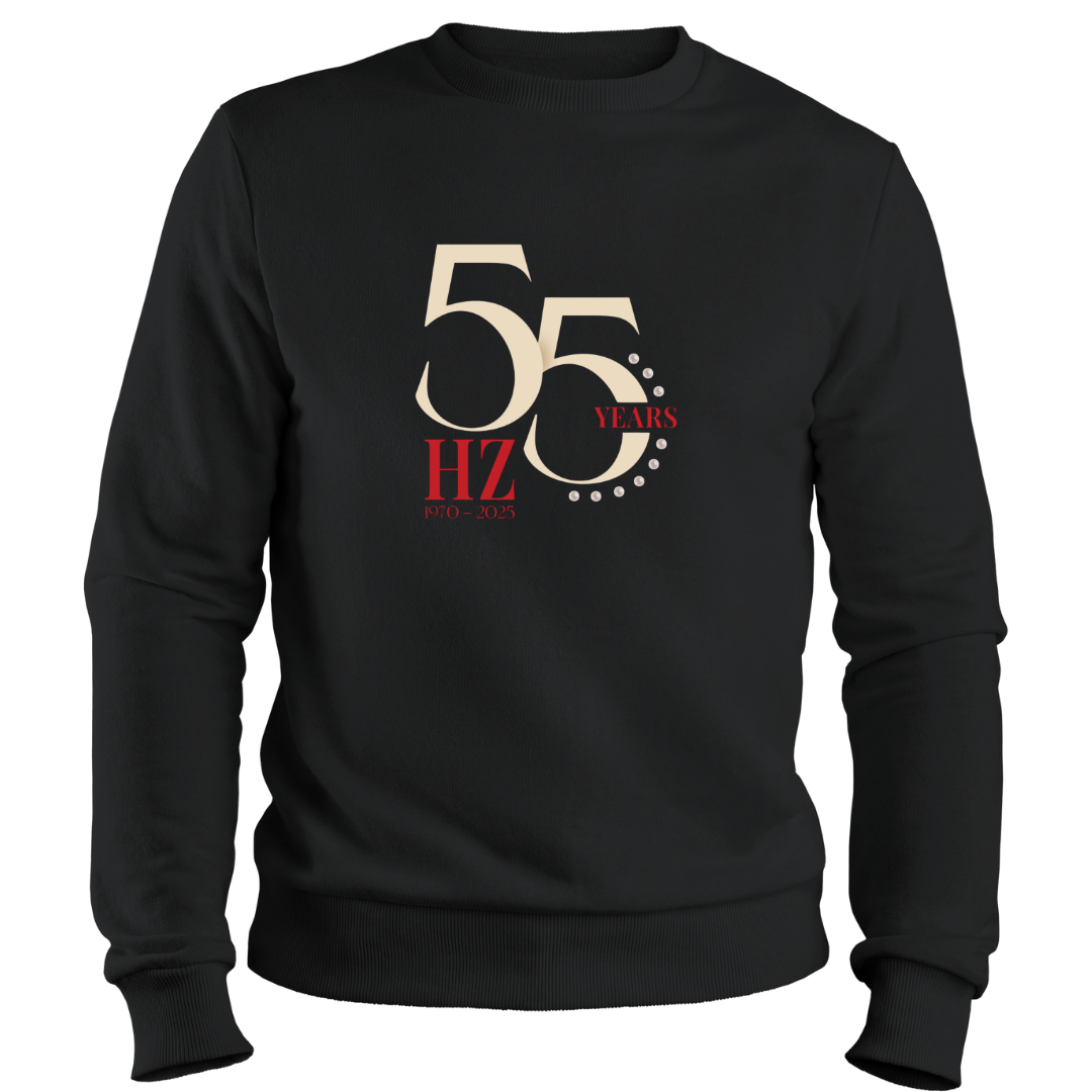 HZ 55TH CREWNECK - LOGO FRONT ONLY