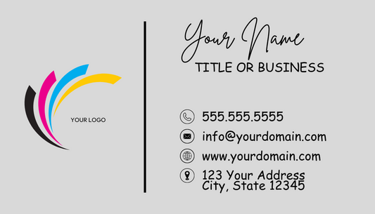 Cream Business Card Template