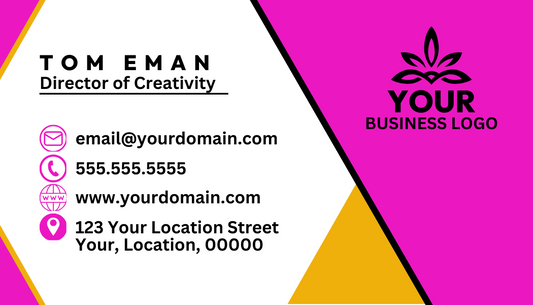 Shapes Business Card Template