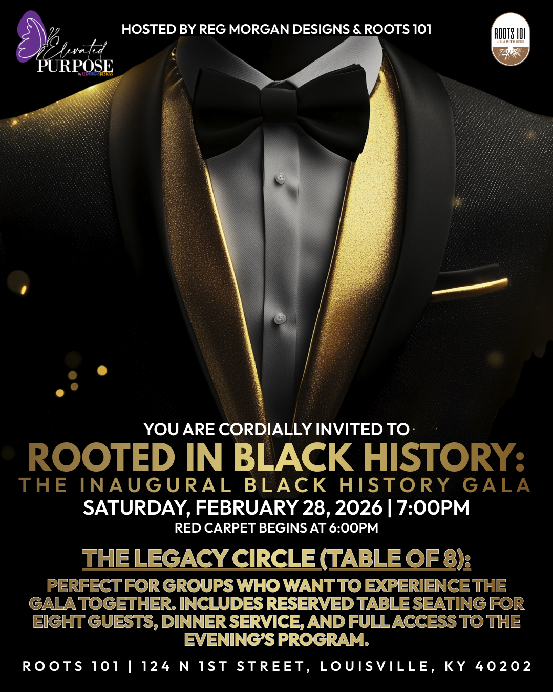 ROOTED IN BLACK HISTORY: The Inaugural Black History Gala