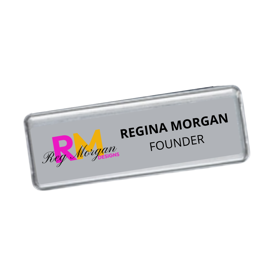 Magnetic Name Badge
