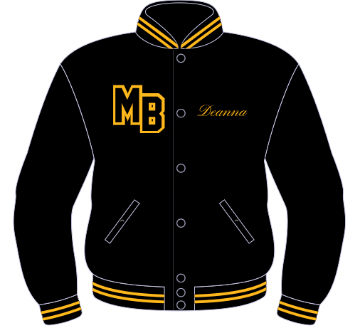 Authentic Letterman Bomber Jacket Reg Morgan Designs