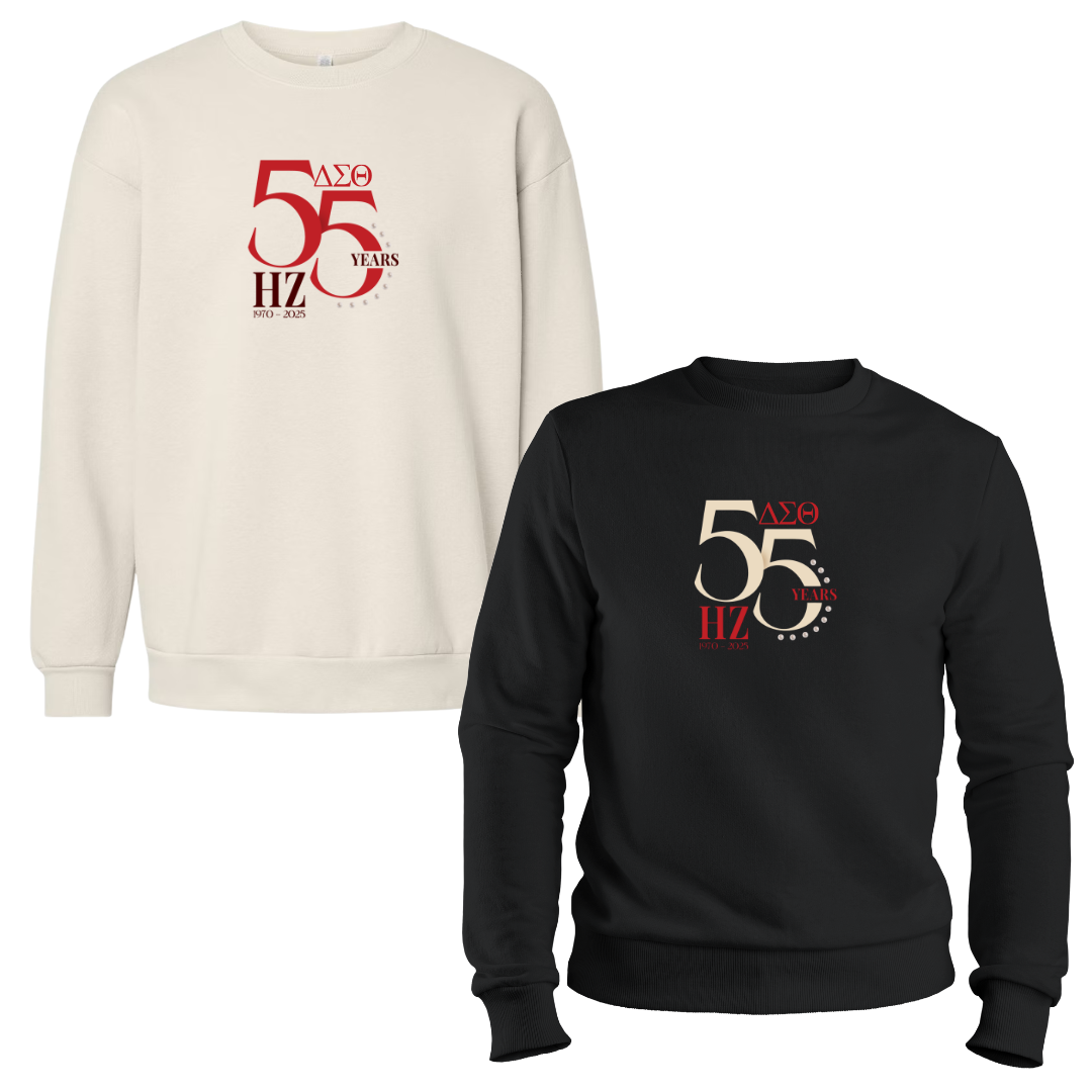 HZ 55TH SOUL MOTIVATORS CREWNECK (NO LETTERS)