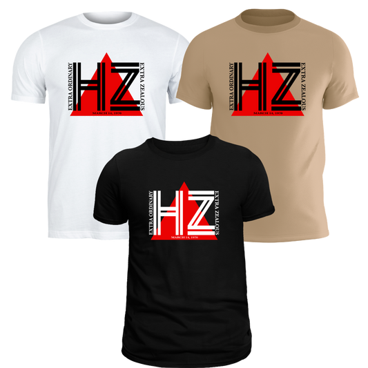 EXTRA ORDINARY, EXTRA ZEALOUS HZ T-SHIRT