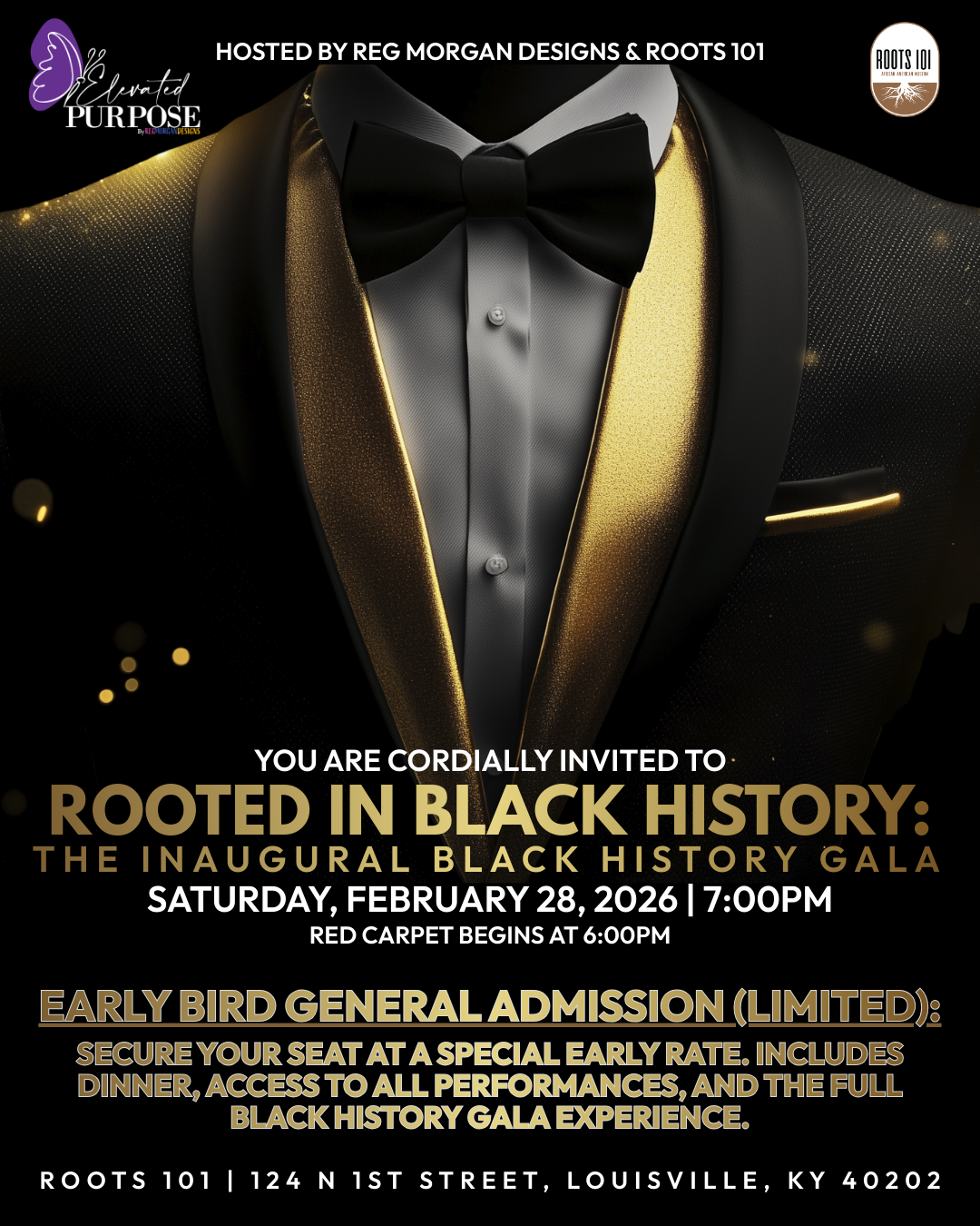 ROOTED IN BLACK HISTORY: The Inaugural Black History Gala