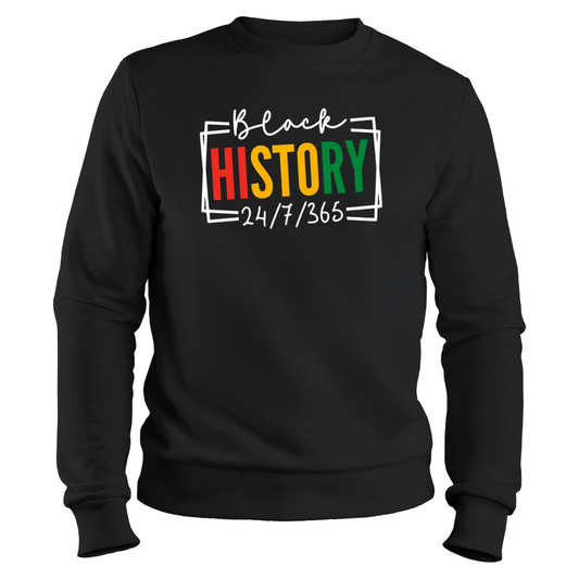 BLACK 365 SWEATSHIRT