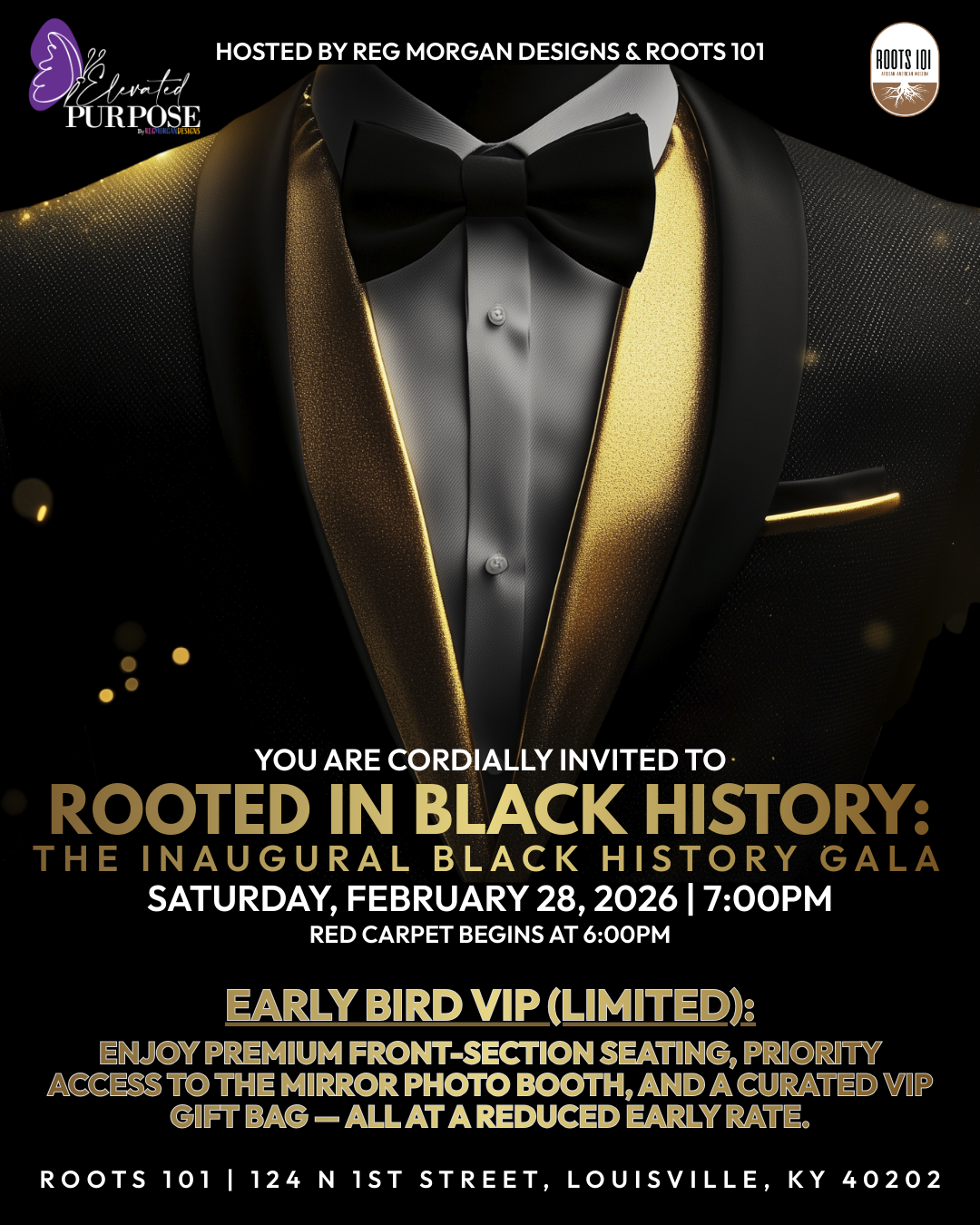 ROOTED IN BLACK HISTORY: The Inaugural Black History Gala