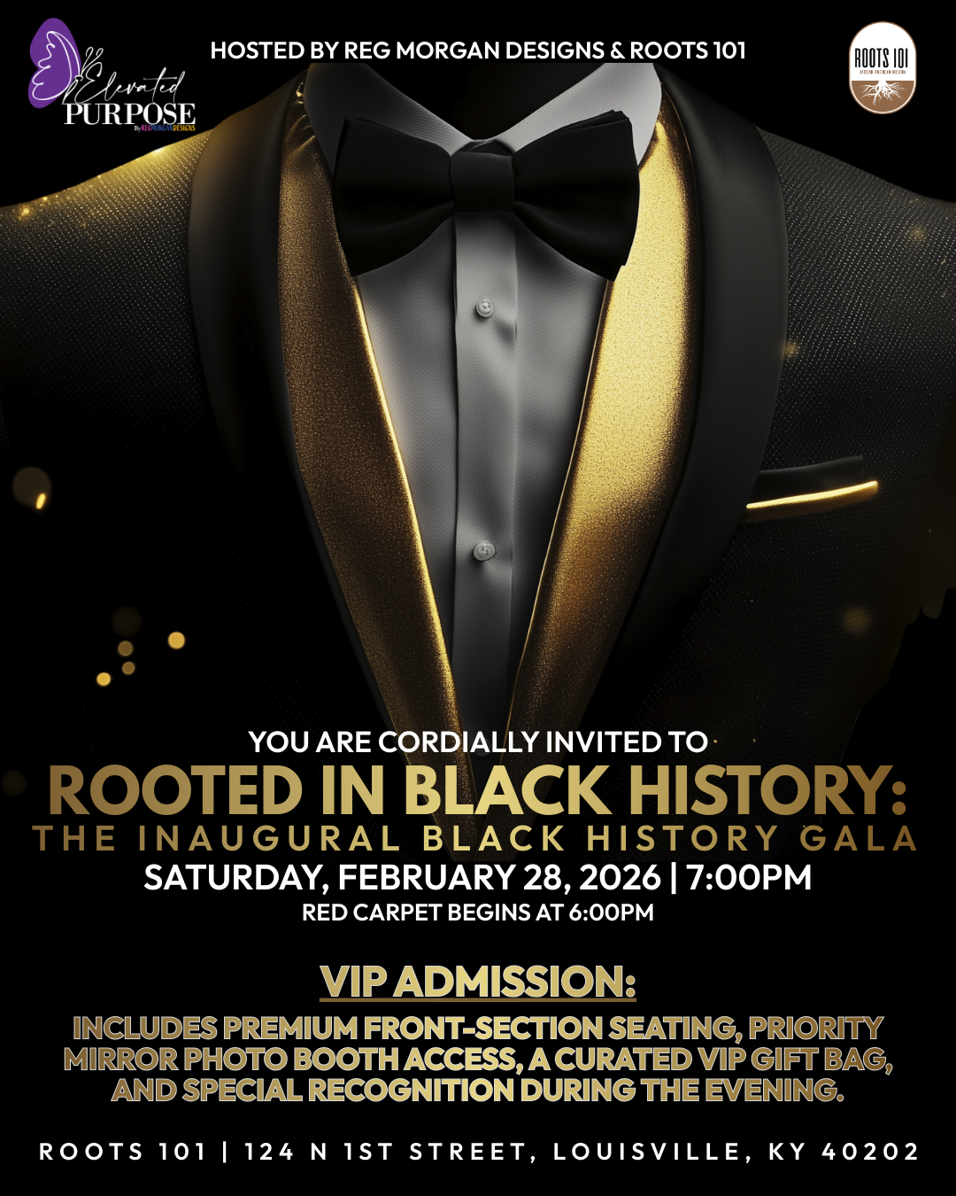 ROOTED IN BLACK HISTORY: The Inaugural Black History Gala