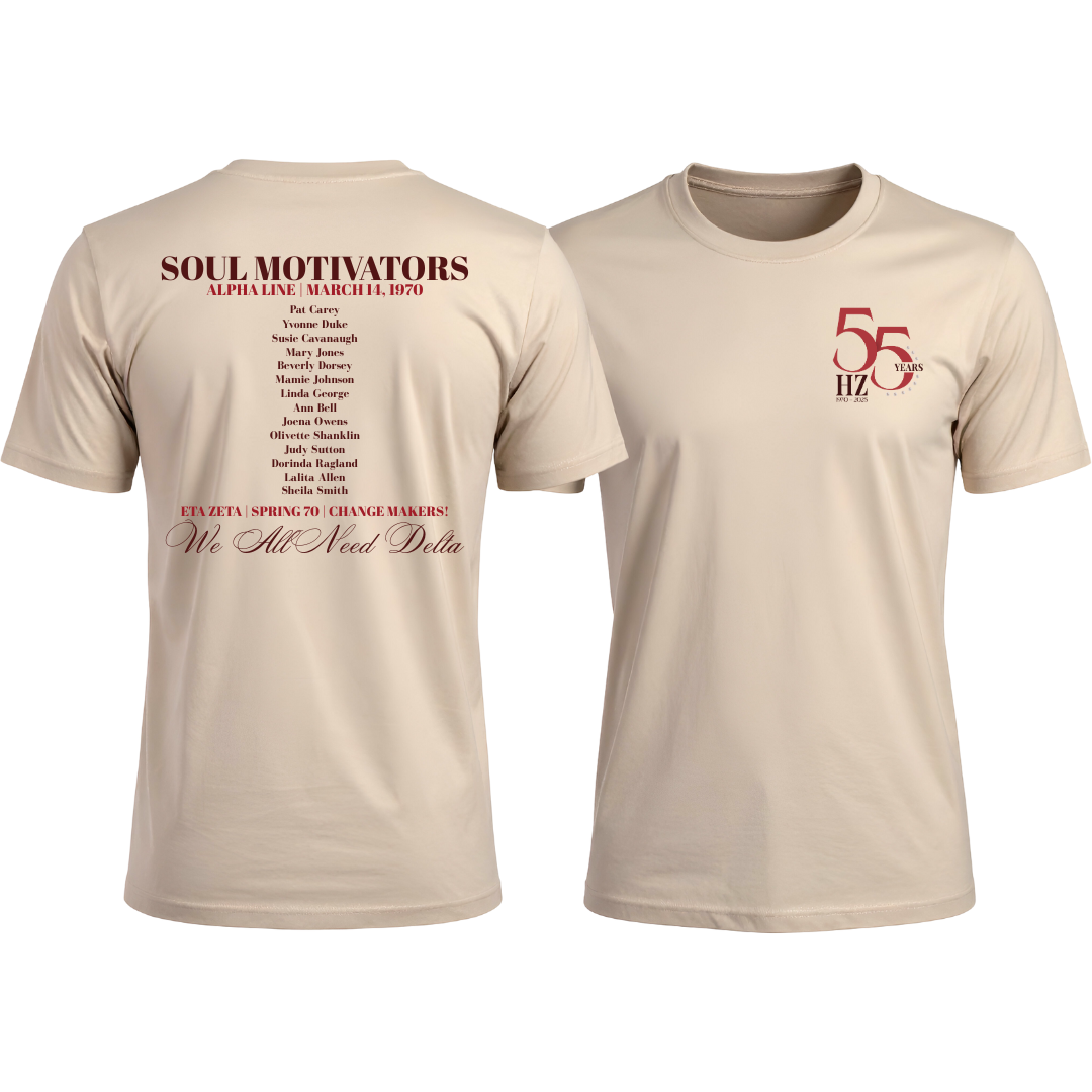 HZ 55TH POCKET + SOUL MOTIVATORS T-SHIRT