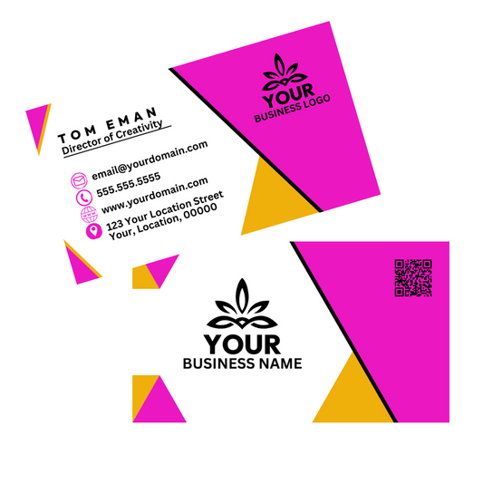 Shapes Business Card Template